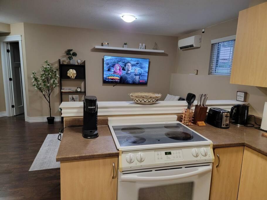 Cozy Basement In The City Apartment Moncton Exterior photo